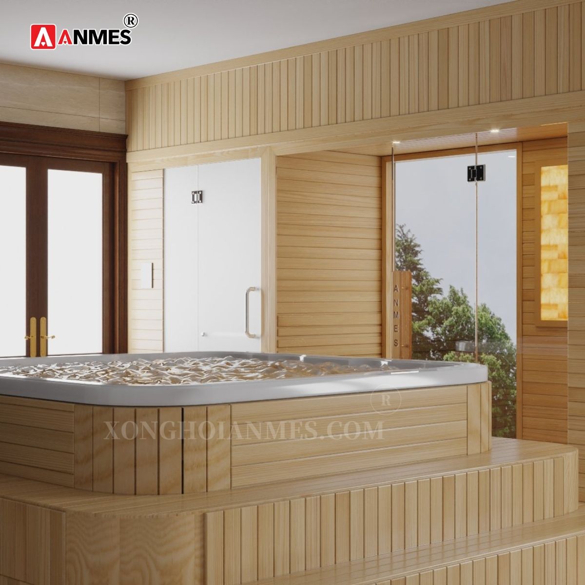 Phòng Xông Hơi Đá Muối A2016